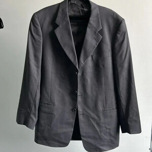 Men's Louis Roth Suit Jacket | 42L Suit Jacket | 42L | Dark Gray Suit Jacket